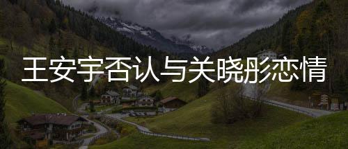 王安情认与彤恋追责捏造凭空关晓宇否 将